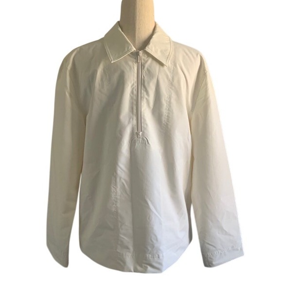 STYLUS Other - Stylus x LaDarius Campbell Men's S NWT Ivory 1/4 Zip Lined Jacket Golf Pockets